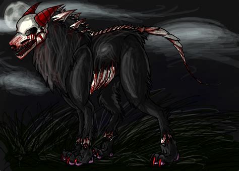 demon wolf art|demon wolf clip art.